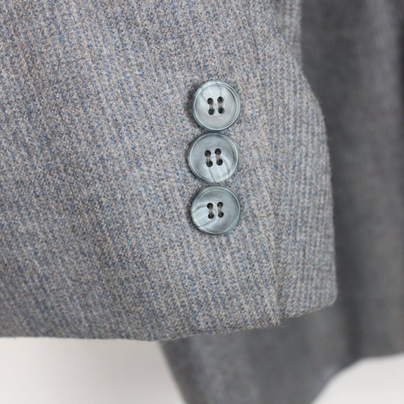 Vintage Yves Saint Laurent Wool Matching Formal Suit - Picture 9 of 16